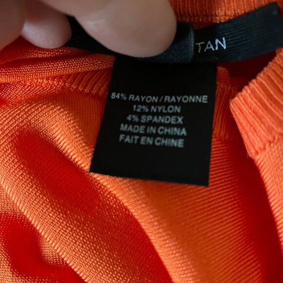 New(without tag) Pink Tartan Orange Crew Neck Slinky Sweater-Large - Picture 6 of 8